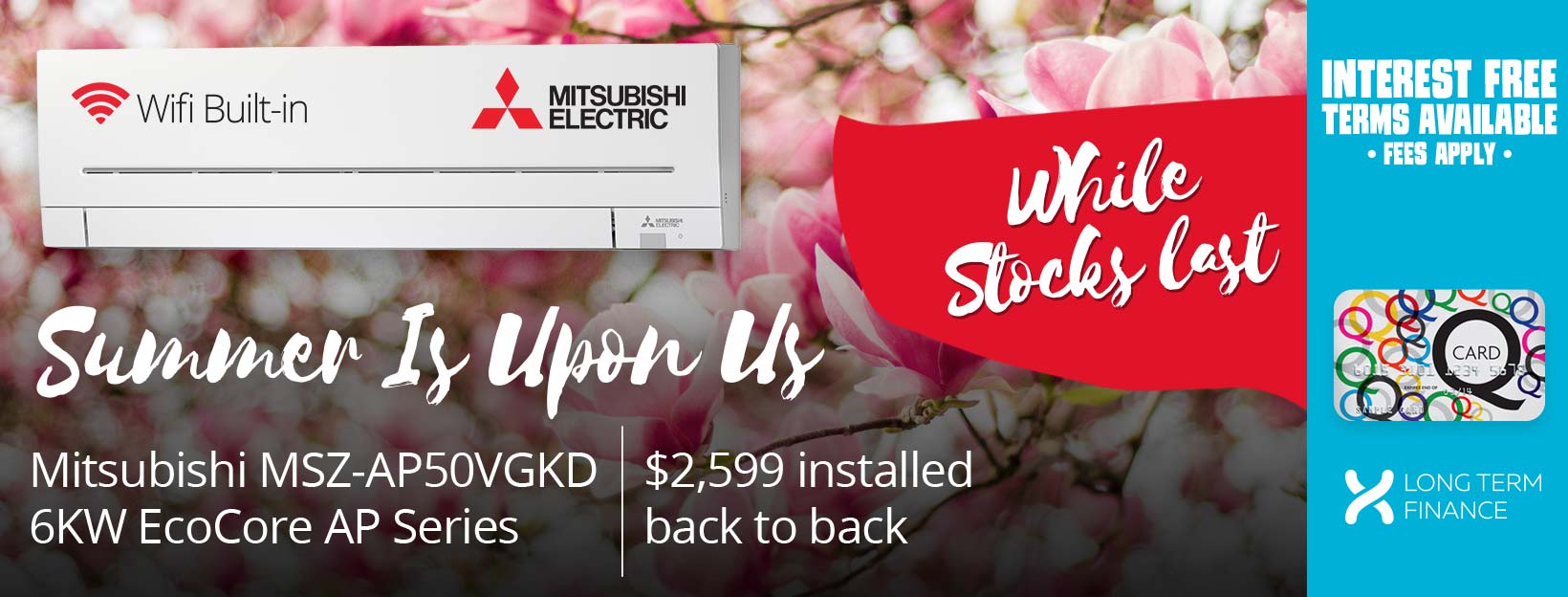 Banner-Mitsubishi50VGKD heat pump special offer 1